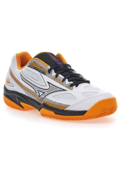 Scarpe Da Padel Bianche e Arancioni Mizuno Breakshot 4 Padel