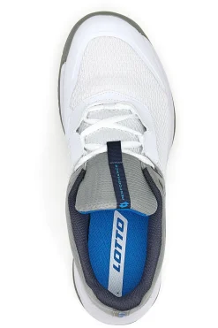Scarpe da Padel Lotto Superrapida 600 Bianche e Grigie