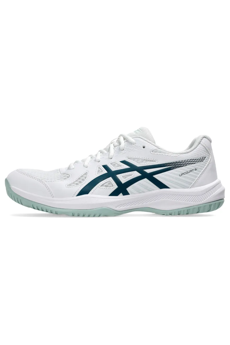 Scarpe da pallavolo bianche in mesh traspirante Asics UPCOURT 6