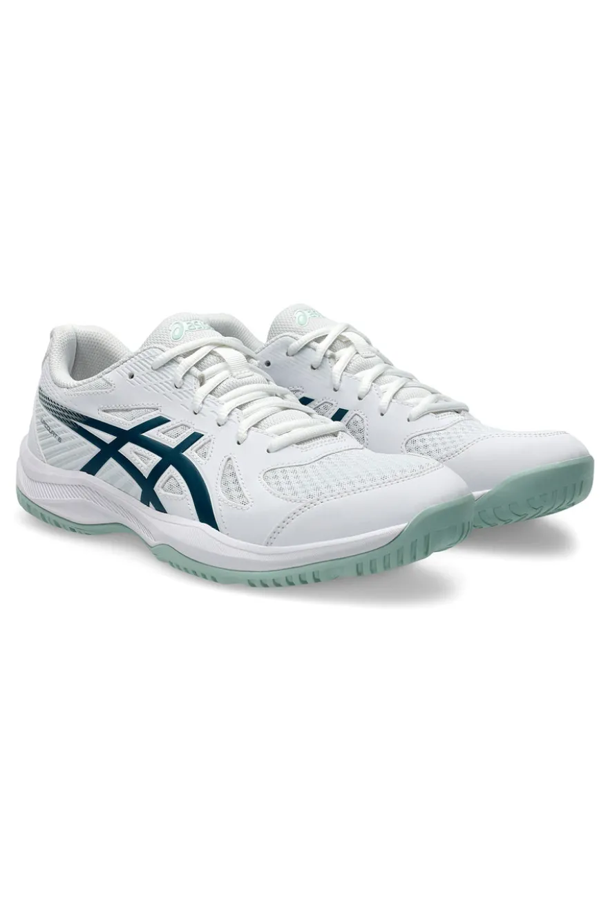Scarpe da pallavolo bianche in mesh traspirante Asics UPCOURT 6