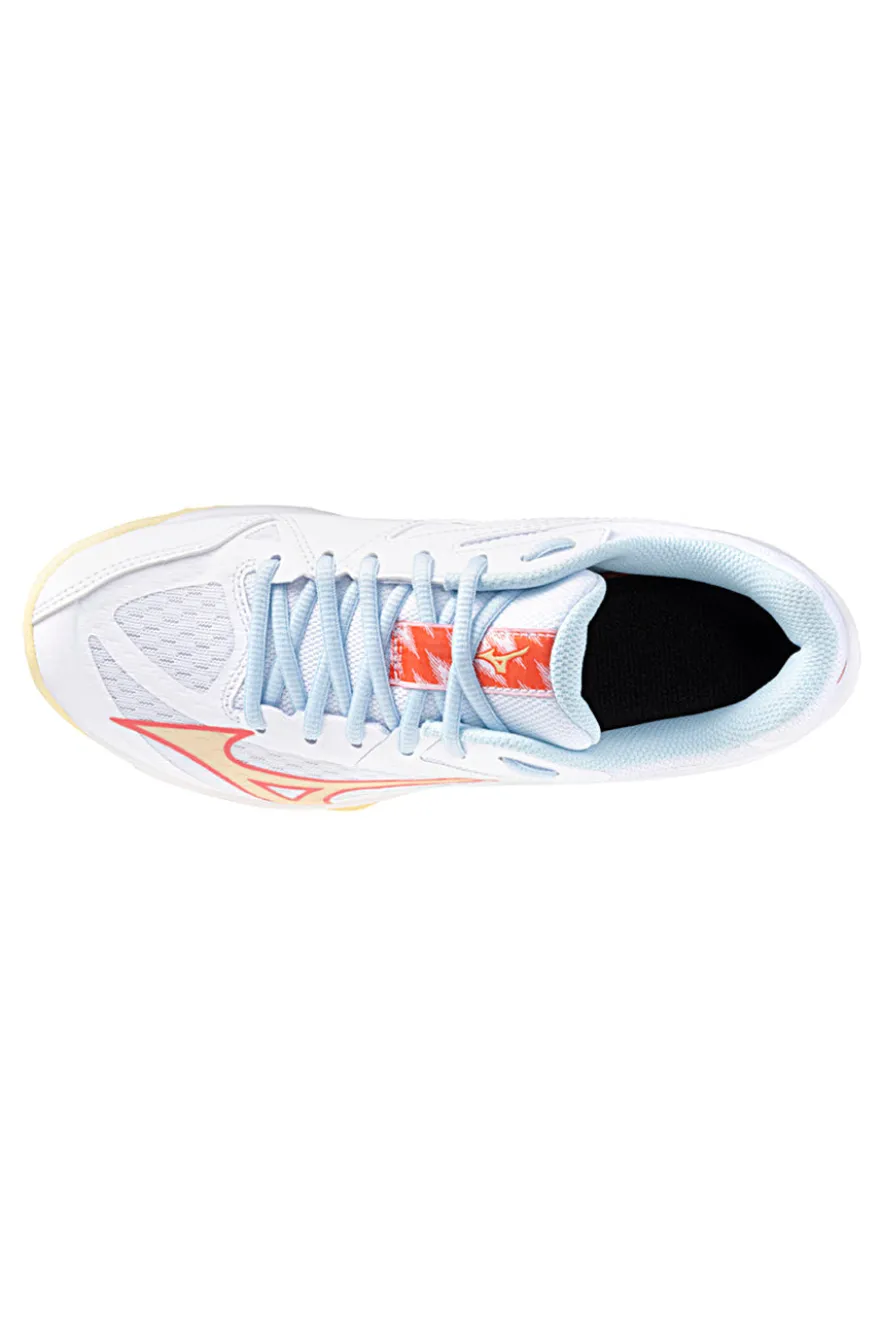 Scarpe da pallavolo bianche leggere ammortizzate MIZUNO Thunder Blade Z