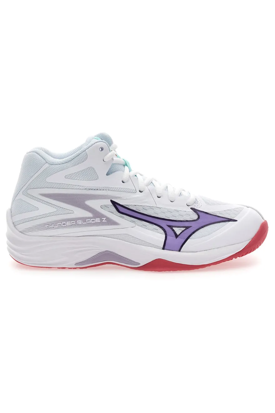 Scarpe da Pallavolo Bianche Mizuno Thunder Blade Z Mid W