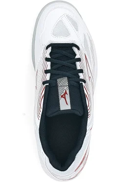 Scarpe da Pallavolo Bianche e Rosse Mizuno Cyclone Speed 4