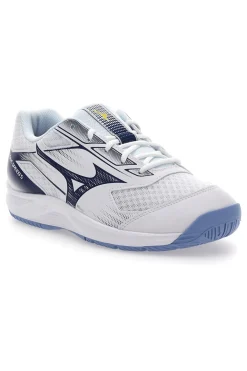 Scarpe da Pallavolo Bianche con Tomaia in Mesh MIZUNO CYCLONE SPEED 5
