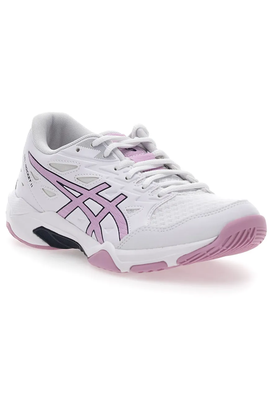 Scarpe da Pallavolo Bianche e Rosa ASICS GEL-ROCKET 11