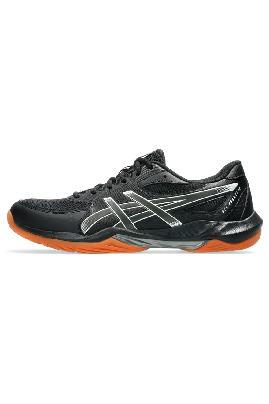 Scarpe da pallavolo nere con suola ammortizzata Asics GEL-ROCKET 12