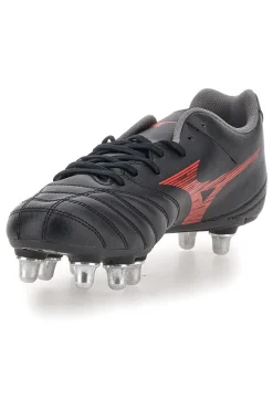 Scarpe da rugby nere con tacchetti Zeroglide Mizuno Monarcida Neo III Rugby