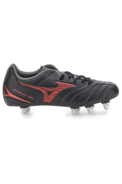 Scarpe da rugby nere con tacchetti Zeroglide Mizuno Monarcida Neo III Rugby