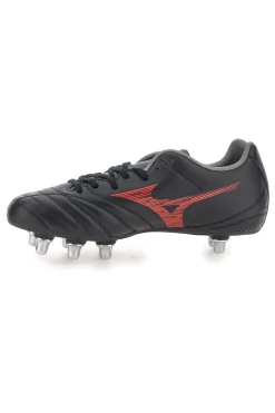 Scarpe da rugby nere con tacchetti Zeroglide Mizuno Monarcida Neo III Rugby