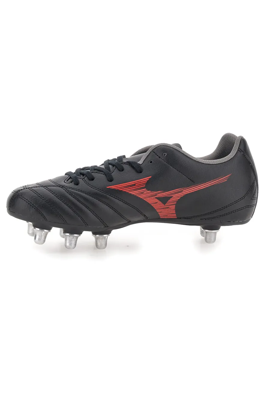Scarpe da rugby nere con tacchetti Zeroglide Mizuno Monarcida Neo III Rugby
