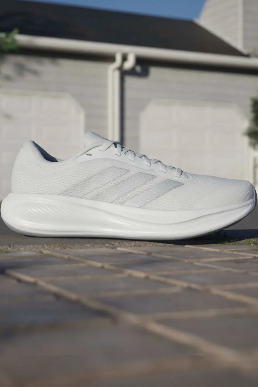 Scarpe da running bianche leggere mesh Adidas Response Runner 2