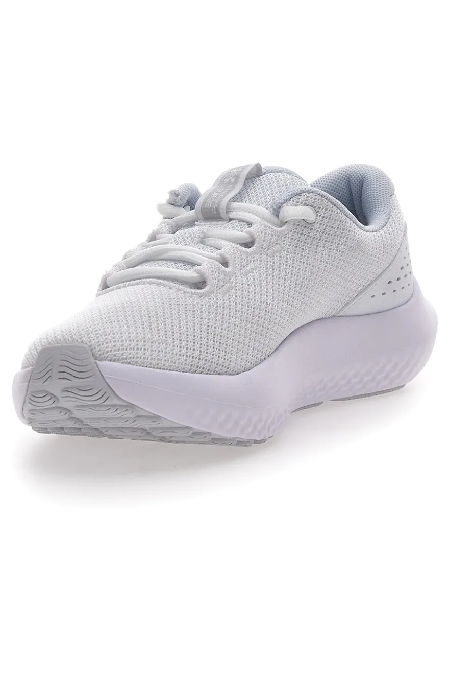 Scarpe da Running Bianche da Donna Under Armour Charged Surge 4