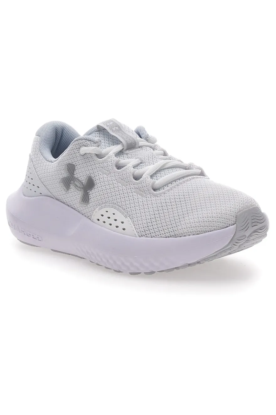 Scarpe da Running Bianche da Donna Under Armour Charged Surge 4