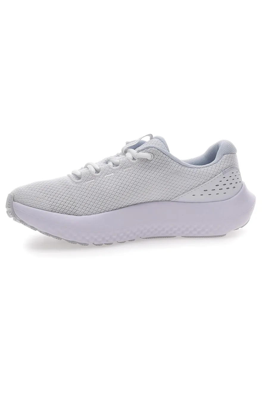 Scarpe da Running Bianche da Donna Under Armour Charged Surge 4