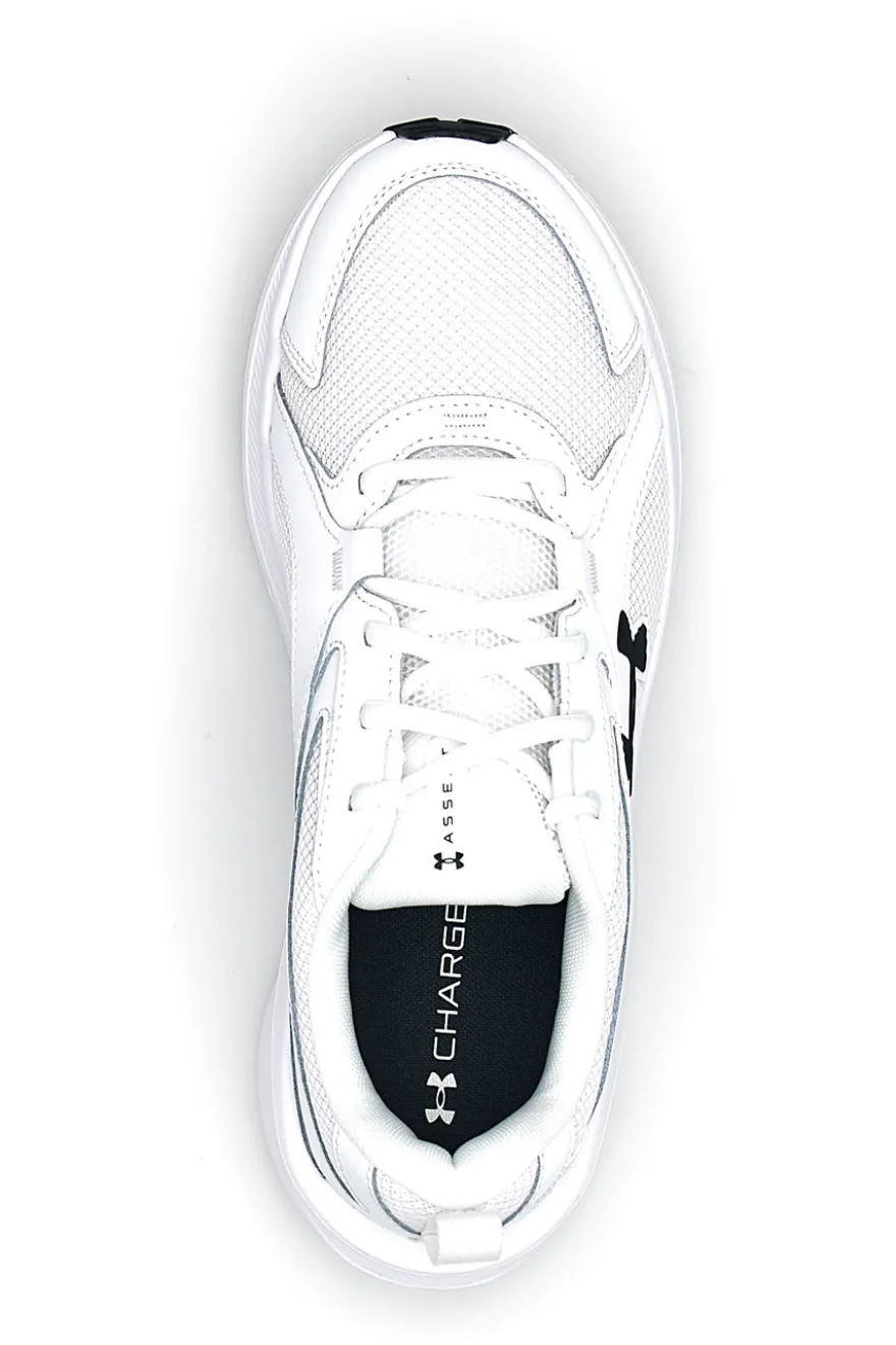 Scarpe da running bianche in mesh Under Armour Assert 11