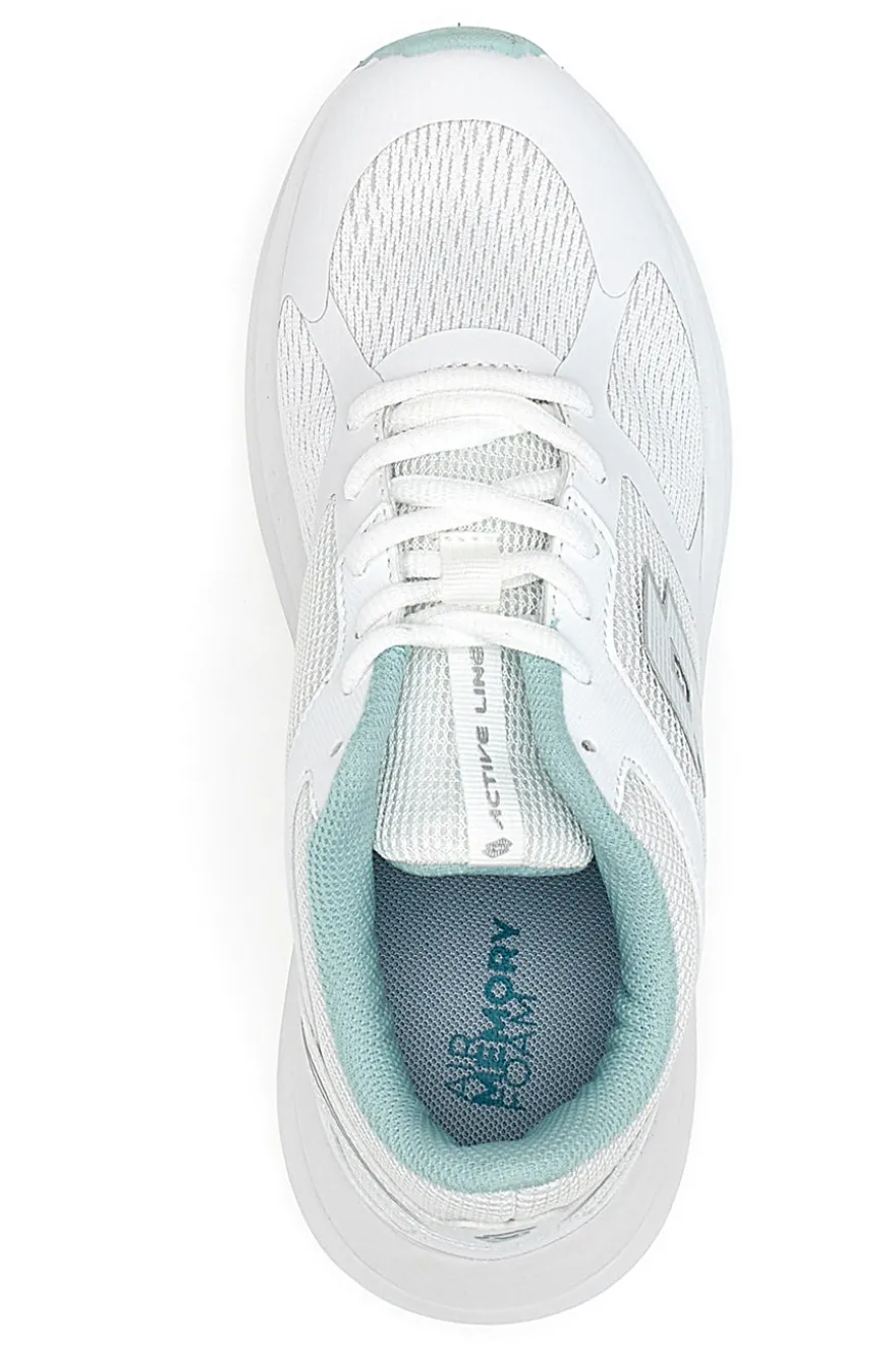 Scarpe da Running Bianche Con Logo Laterale Lotto Speedride 800 W