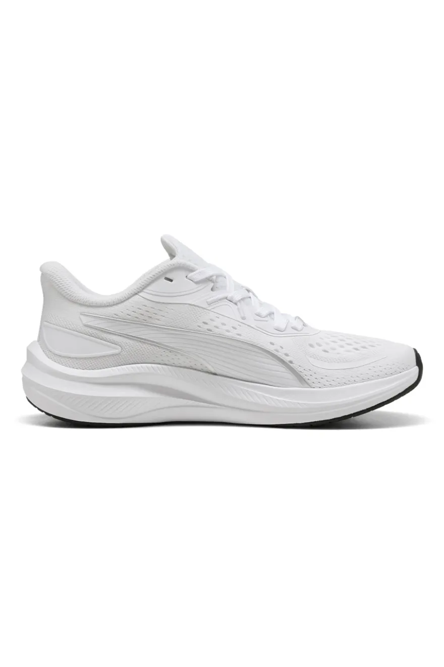 Scarpe da running bianche in mesh Puma Skyrocket Lite 2