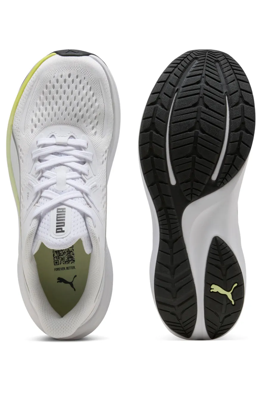 Scarpe da running bianche in mesh Puma Skyrocket Lite 2