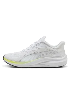 Scarpe da running bianche in mesh Puma Skyrocket Lite 2