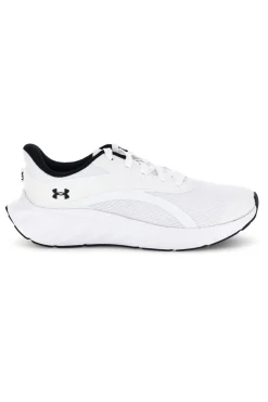 Scarpe da running bianco e nero con mesh traspirante e Charged+ Cushioning Under armour Ascend