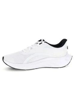 Scarpe da running bianco e nero con mesh traspirante e Charged+ Cushioning Under armour Ascend