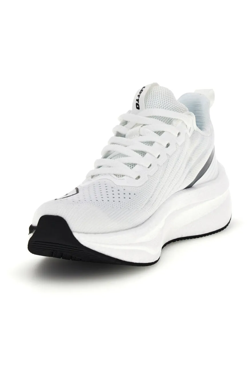 Scarpe da running bianco nero memory foam traspirante Lotto Speedride 700 III W