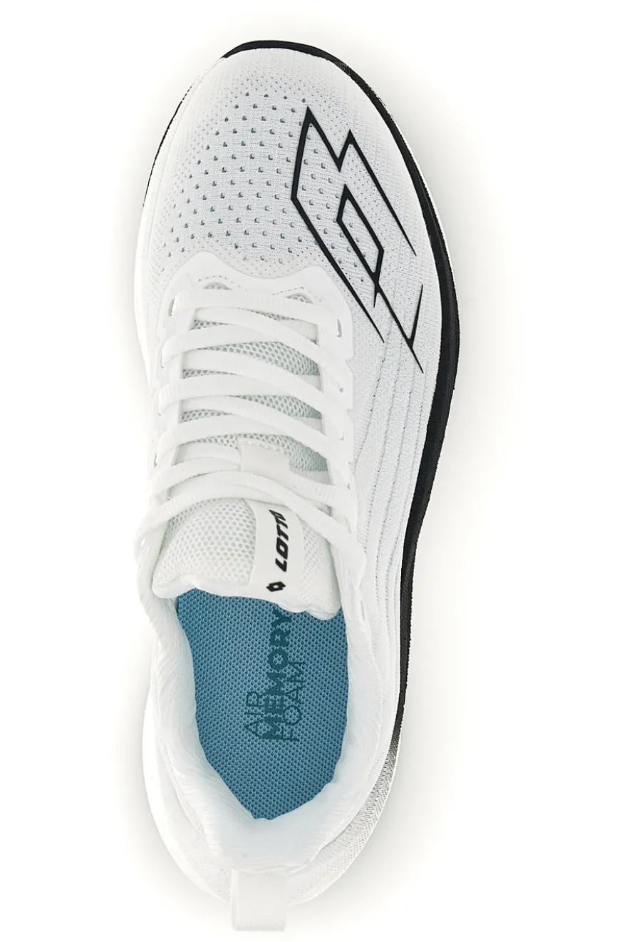 Scarpe da running bianco nero memory foam traspirante Lotto Speedride 700 III W