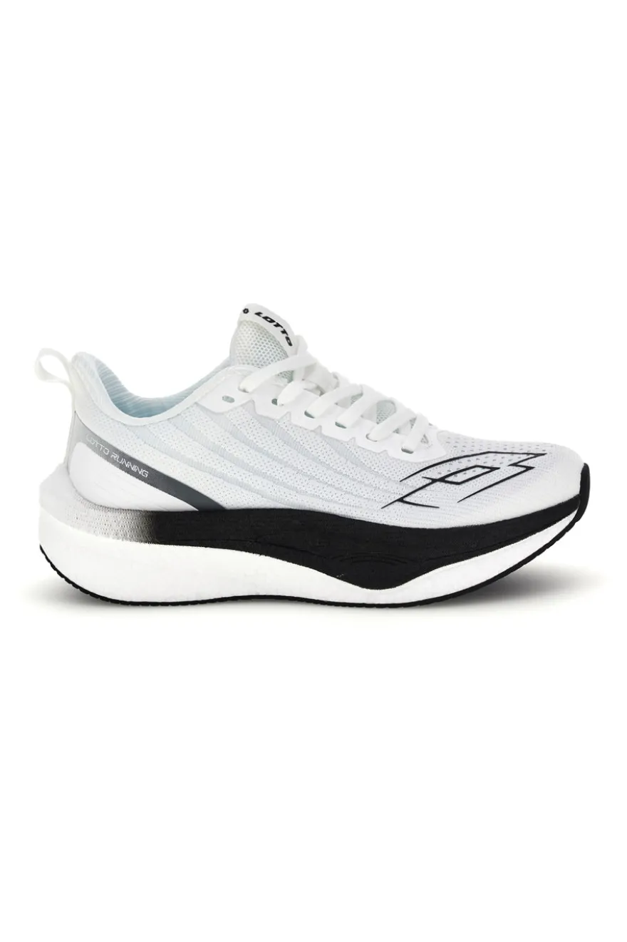 Scarpe da running bianco nero memory foam traspirante Lotto Speedride 700 III W
