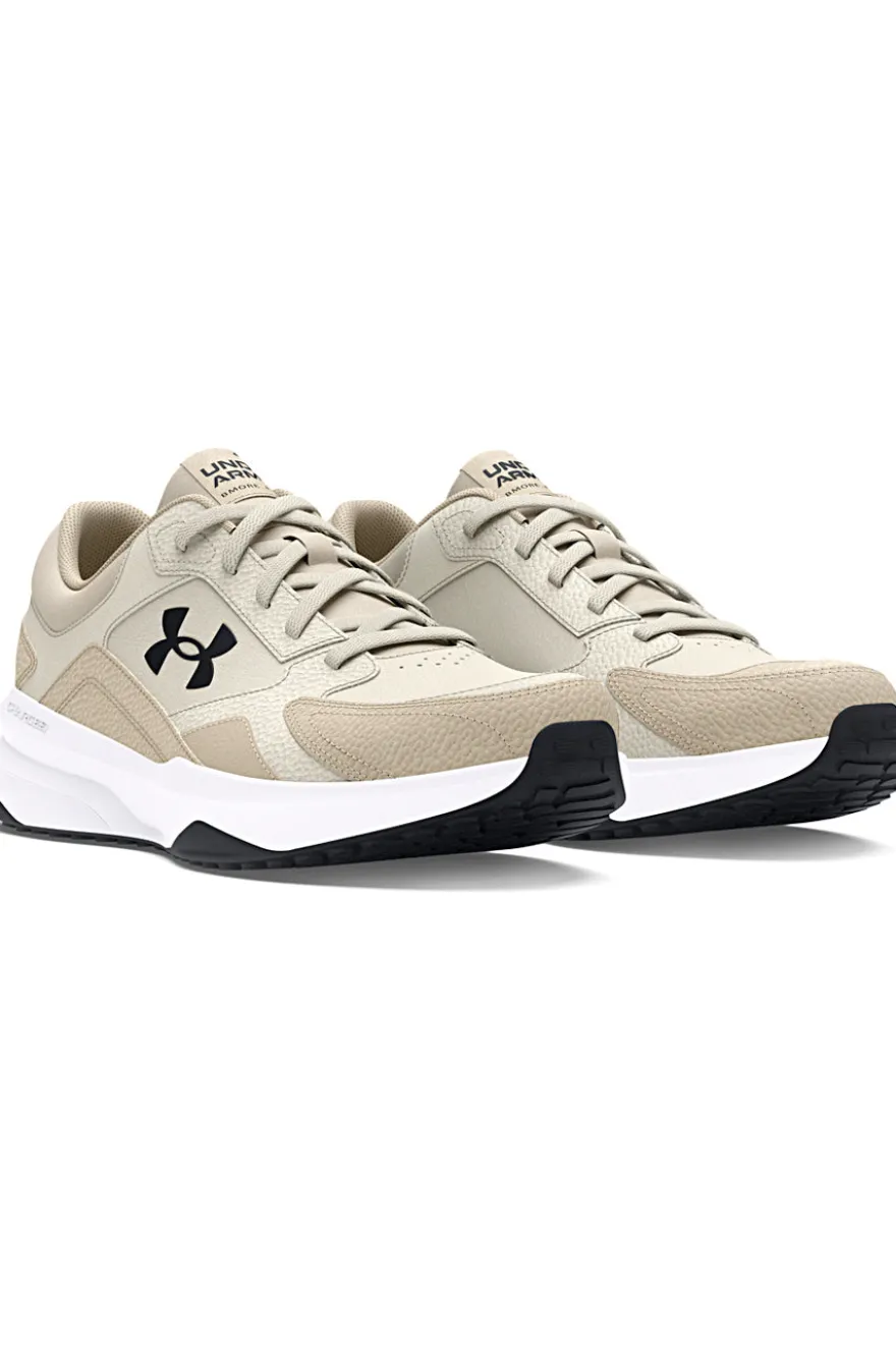 Scarpe da Running Biege In Pelle Under Armour Edge Lthr