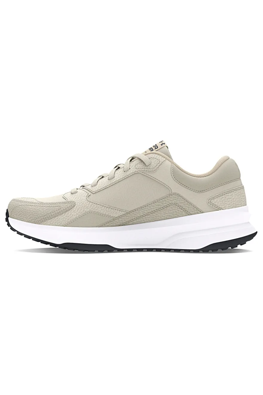 Scarpe da Running Biege In Pelle Under Armour Edge Lthr
