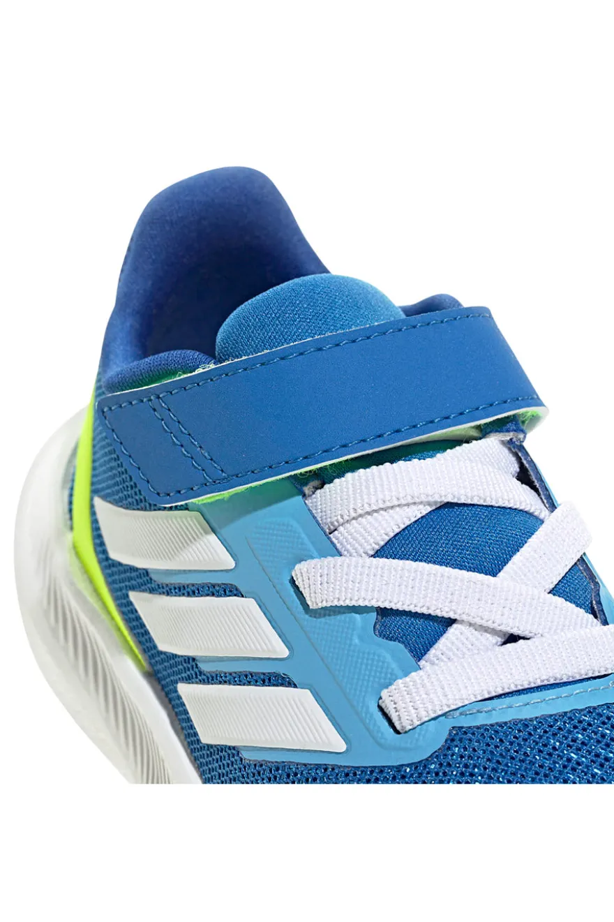Scarpe da running blu con suola Cloudfoam Adidas Runfalcon 5 EL I