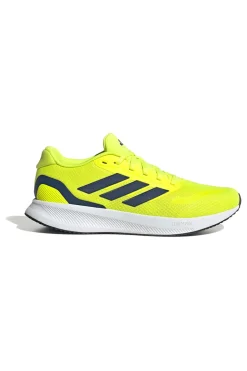 Scarpe da running gialle leggere mesh Adidas Runfalcon 5