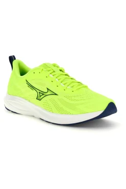Scarpe da running giallo fluo in mesh traspirante Mizuno Enerzy Runnerz 2