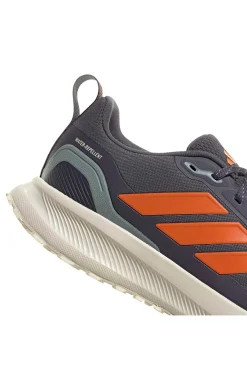 Scarpe da running grigie trail water-repellent Adidas Runfalcon 5 TR