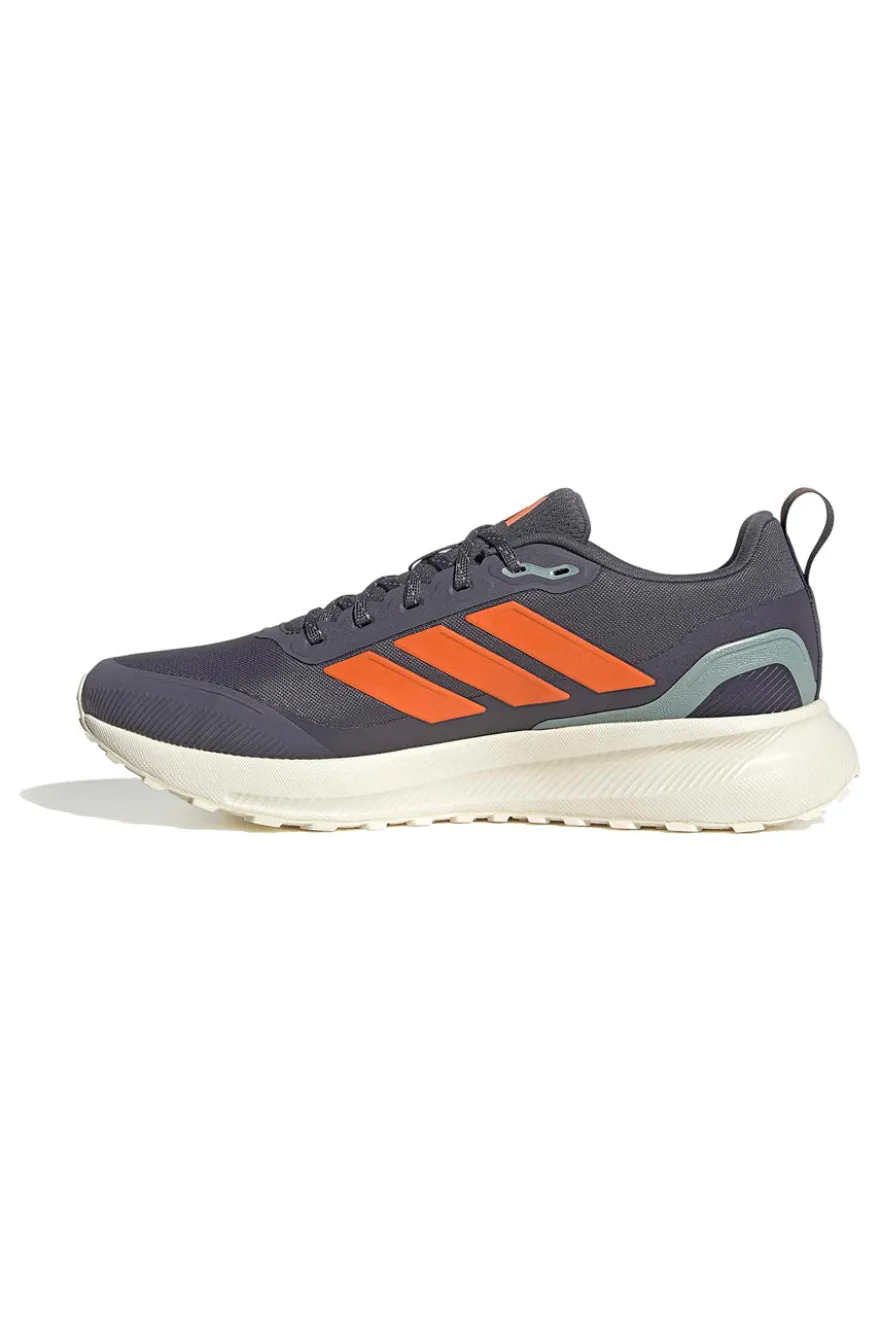 Scarpe da running grigie trail water-repellent Adidas Runfalcon 5 TR