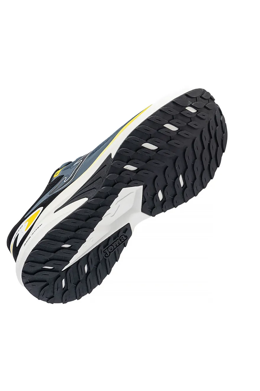 Scarpe da running grigio scuro con inserti gialli traspiranti Joma Speed 2622