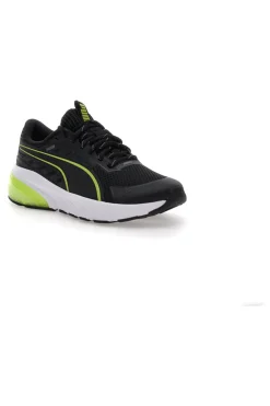 Scarpe da running nere bianche e verde lime Puma Cell Glare Jr