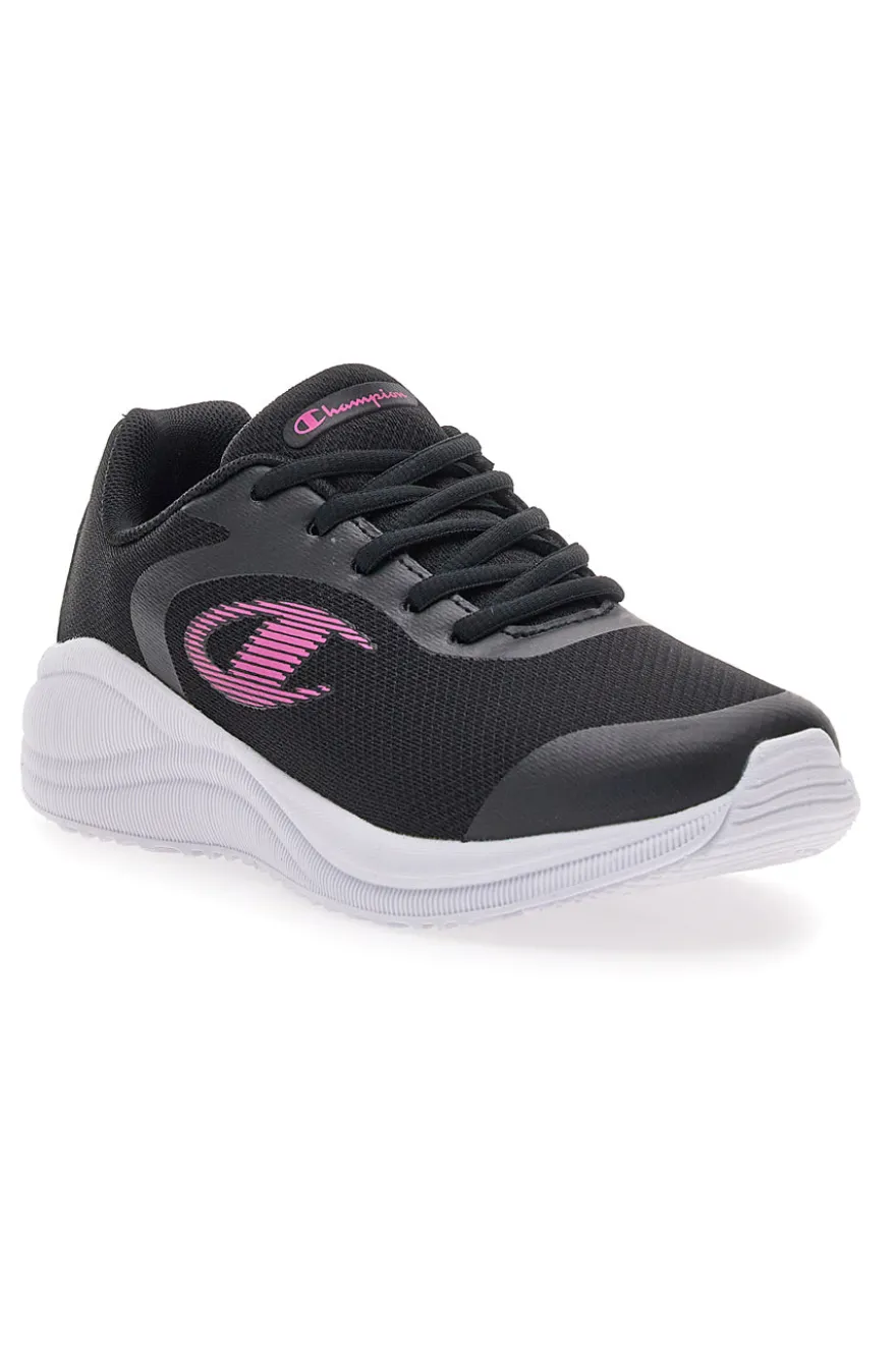 Scarpe da running nere con suola bianca CHAMPION SYPHON ENGAGE MESH GS