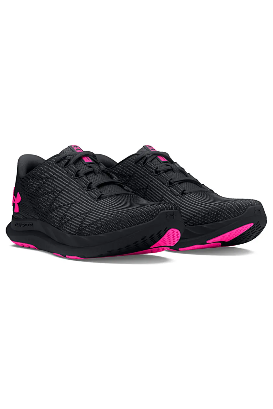 Scarpe da running nere con dettagli fuxia UNDER ARMOUR W CHARGED SPEED SWIFT