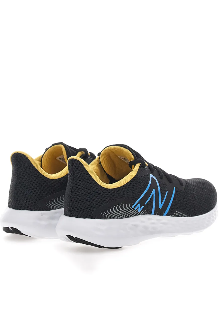 Scarpe da Running Nere e Gialle con Tomaia in Mesh NEW BALANCE 411