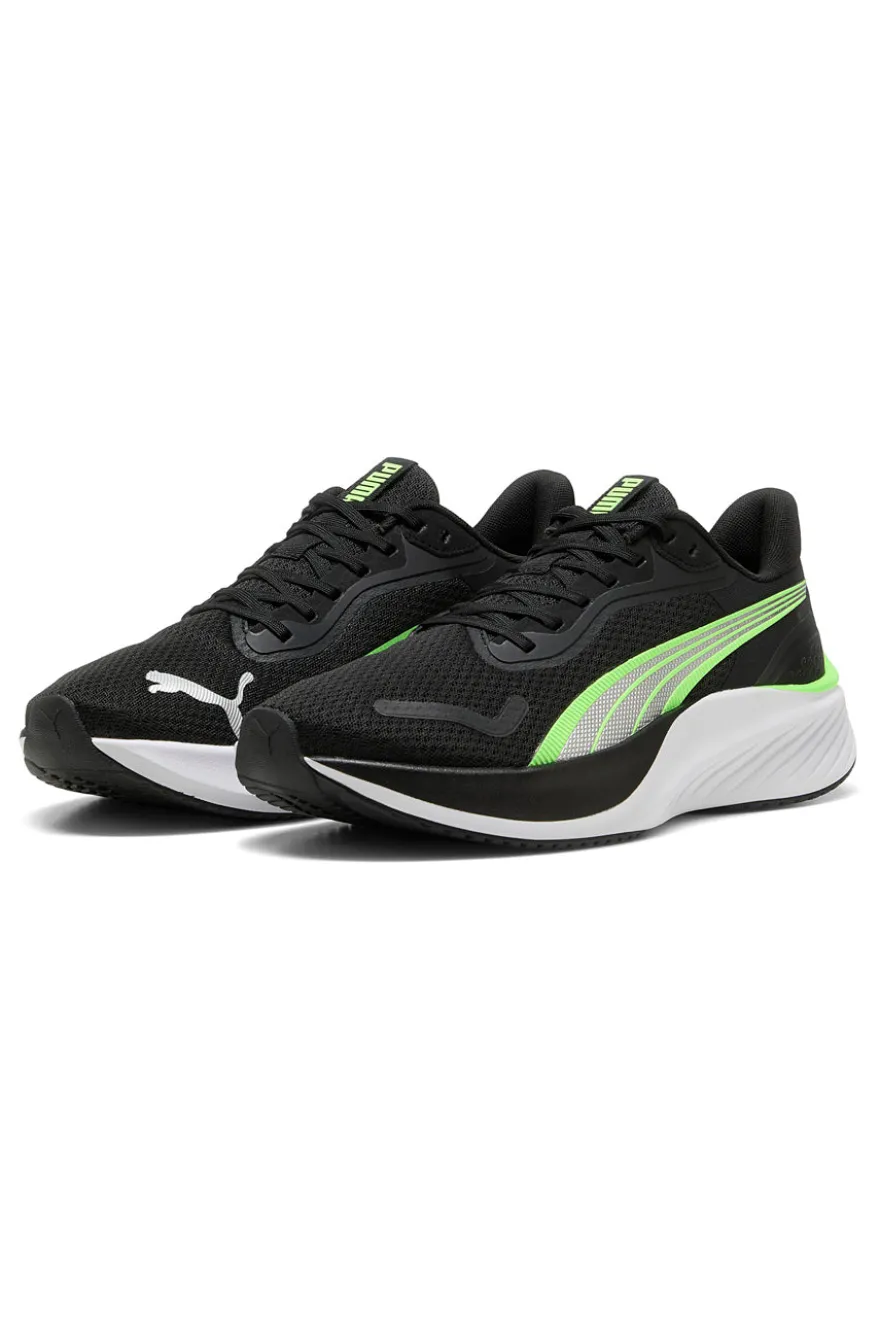 Scarpe da Running Nere e Lime Puma Pounce Lite