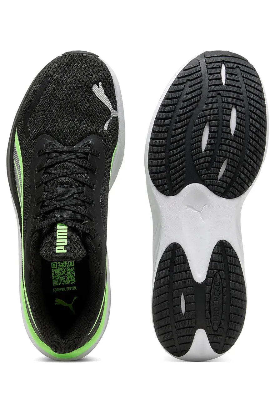 Scarpe da Running Nere e Lime Puma Pounce Lite