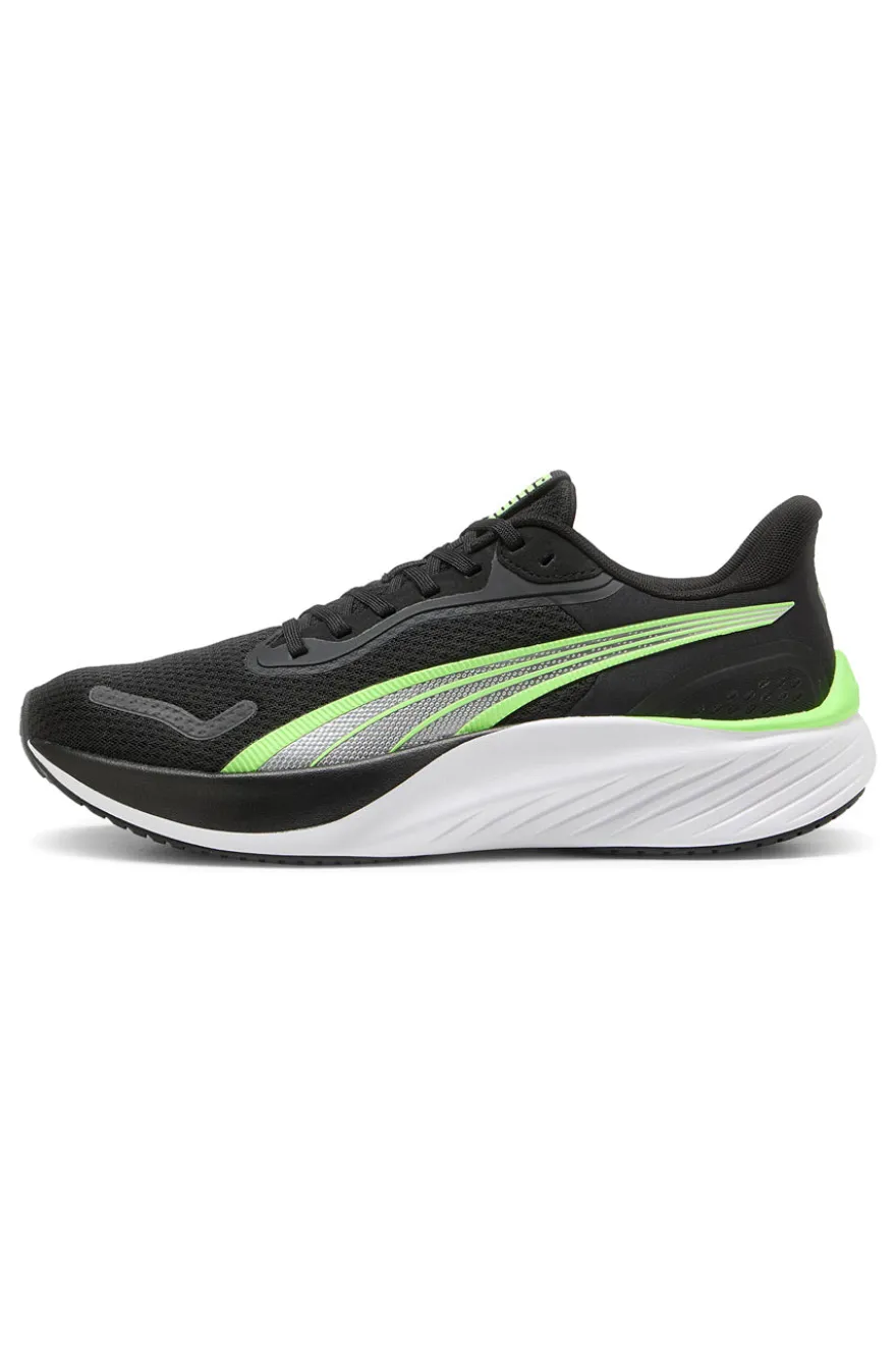 Scarpe da Running Nere e Lime Puma Pounce Lite