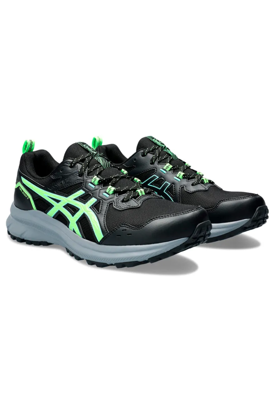 Scarpe da Running Nere e Verdi Asics Trail Scout 3