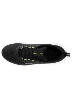 Scarpe da running nere in mesh traspirante Mizuno Enerzy Runnerz 2