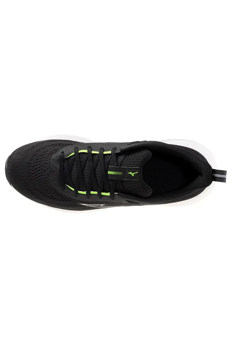 Scarpe da running nere in mesh traspirante Mizuno Enerzy Runnerz 2