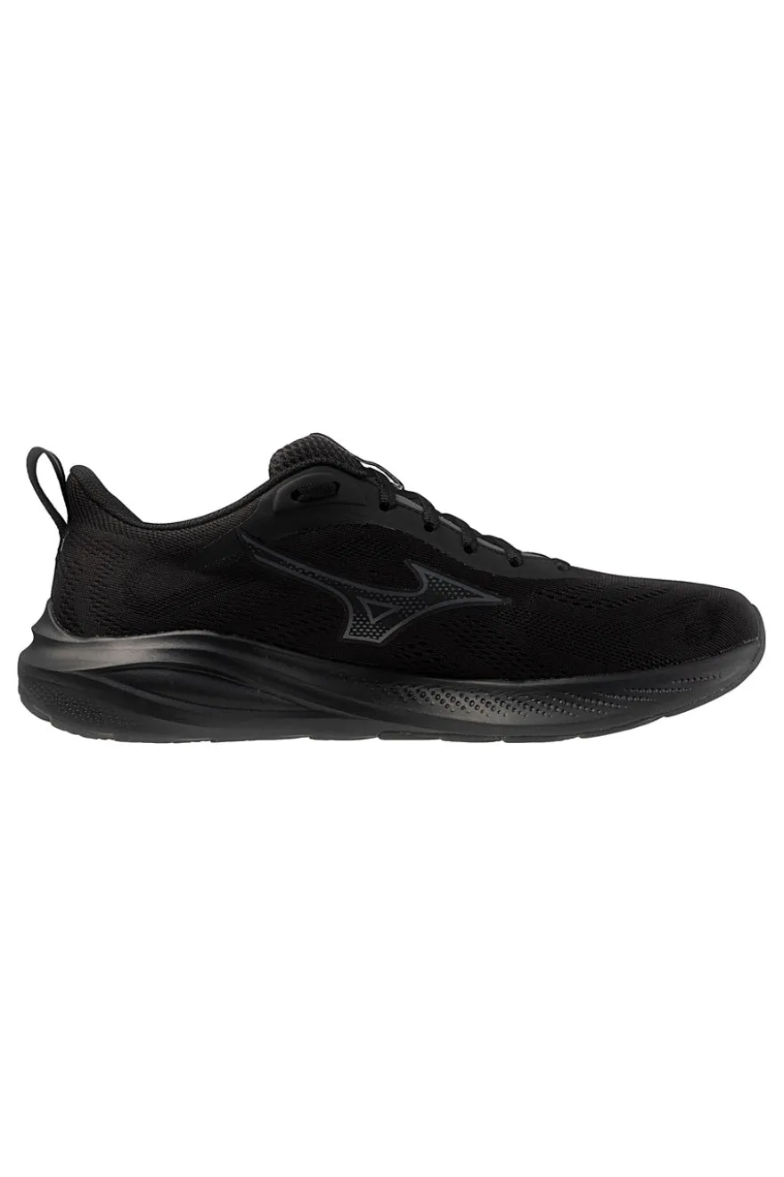 Scarpe da running nere in mesh traspirante Mizuno Enerzy Runnerz 2