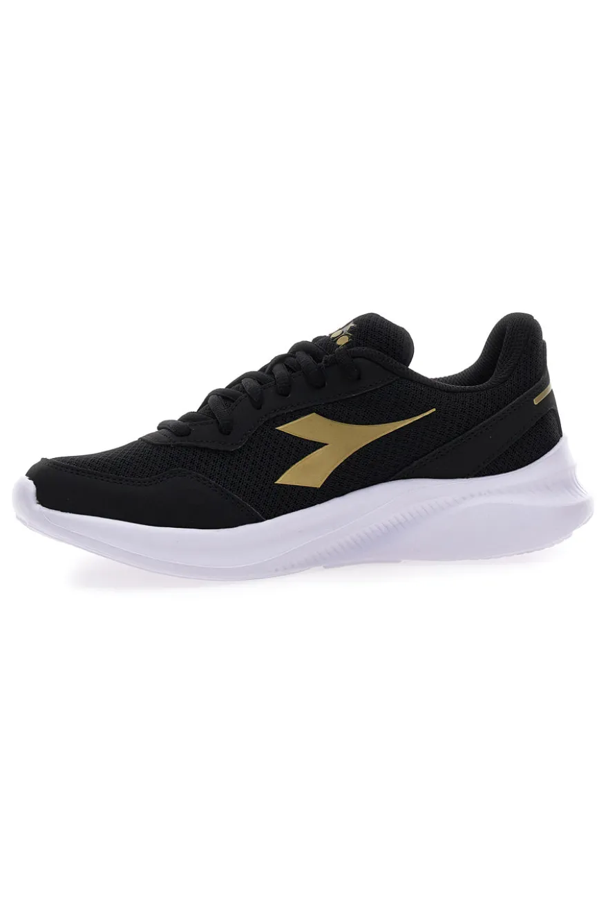 Scarpe da running nere leggere in mesh Diadora Robin 6 W