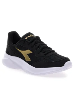 Scarpe da running nere leggere in mesh Diadora Robin 6 W