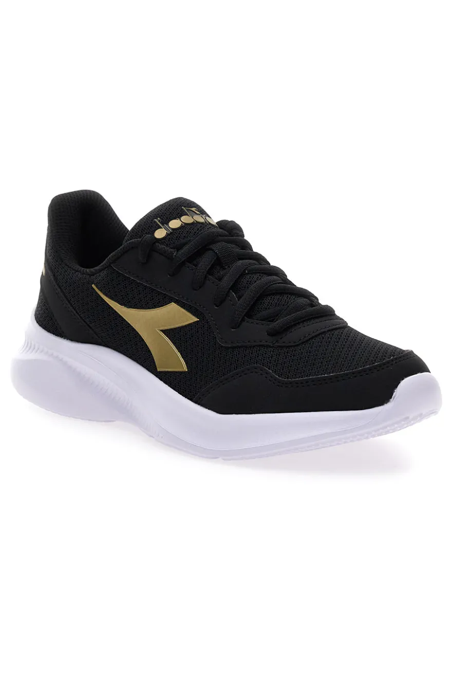 Scarpe da running nere leggere in mesh Diadora Robin 6 W